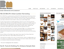 Tablet Screenshot of brooklynmodern.com